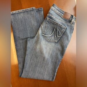 Maurices Classic Straight Leg Blue Jeans